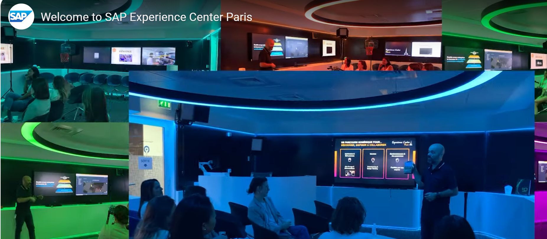 Visite exclusive du centre d’innovation de SAP à Paris